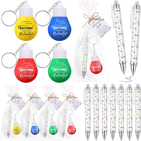 Landical 20 Sets Christmas Coworkers Gifts Employee Appreciation Gifts Bulk Light Bulb Stress