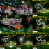 4 Pack 480 8 Slyuexu Solar Garden Lights Outdoor Waterproof, Total LED Solar Firework Lights Decorative with Lighting