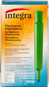 Integra Desk Highlighter - Chisel Tip - Fluorescent Green (ITA33324)