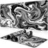 Canjoy Gaming Mouse Pad, Large Extended Fluid Pattern Mouse Mat 31.5x15.7inch for Gaming, Office & Home Use