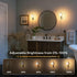 Dimmable 0-100LM 3000K 4.92ft L LOHAS LED Night Lights Plug into Wall, Night Light, Dusk to Dawn Sensor, Adjustable