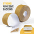 S SATC 40 Grit PSA Longboard Sandpaper, 20 Yard Long Continuous Roll, 2-3/4" Wide Self Adhesive Sheets