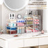 Makeup Organizer with 16 Drawers, 4 Pcs Desktop Office Supplies, Clear Accessories, Dustproof Drawer Storage