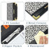 YeeCASE Server Book, Waiter Wallet in High Quality Leather, with Money Pocket and Zipper Pouch, Restaurant Waitstaff