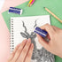 Tamaki 12 Pack Large White Pencil Erasers for School Office, Art Drawing