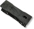 SPARTA Comfort Grip Scrub Brush, Hand Brush for Bathroom, Kitchens, 8 Inches, Black