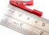 10Pcs Insulated Safety Multimeter Test Leads Red and Black with Mini Alligator Clips for 2mm Banana Plug Connector