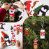 LIUBUJINGYING 32 Sets Cartoon Bookmarks Craft Kits DIY Character Holiday Bookmarks with Santa Snowman Reindeer Design