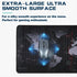Yuhijoy (31.5" 11.8") Mouse Pad Gaming - Desk Mat for Keyboard and Mouse -Black World Map Large Mouse Pads for Desk