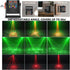 bubusan 60 (DF-R10) Sound Activated Party Lights - Patterns Mini DJ Disco Ball Strobe Stage Light, USB Powered RGB LED