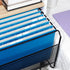 SUNEE Hanging File Folders Blue, 25 Pack Letter Size with 1/5-cut Tabs for Home and Office Bulk File Organization