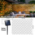 Net Lights Solar Powered, 100 LED 5Ft x 5Ft Bush Net Light Outdoor, Auto On/Off, 8 Modes for Tree Fence Backyard Bush