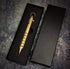 Six-Edge Solid Brass Pen, Bolt Action EDC Pocket Signature Pen