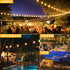 Hobbynors ST38 25FT 12+1 Bulbs, E12 Commercial 2700K Outdoor String Lights with LED Socket, Waterproof Grade, Warm