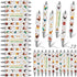 Sayglossy 72 Pcs Chickens Pens Gifts Bulk Funny Roosters Ballpoint Pen for Students