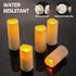 12 Da by Waterproof Outdoor Flameless LED Battery Candles, High-Temperature Resistant Simulated Candles