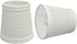 Aspen Creative 32713-2B, Empire Clip-On Chandelier Lamp Shade, Off White, 3" Top x 4"