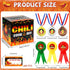 67 60 3 3 Qyeahkj Pcs Chili Cook off Contest Ballot Box Includes Pcs Voting Cards and Pcs Trophy Award Ribbons, Pcs