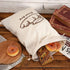 SPERO SPERA 2-Packs 17.311.6 Inches 2 Bread Bags, Linen Bread Bags for Homemade Container, Unbleached&Reusable Bread
