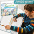 4 Pack gisgfim Grooved Cursive Handwriting Workbook Kit Magic Reusable Grooved Handwriting Practice with Disappearing