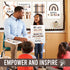 Hadley Designs Diversity Posters for Classroom – 6 Inclusive Everyone Is Welcome Decor, Neutral Multicultural Kindness