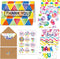 ZZTBTNO 8 Blank Thank You Cards with Envelopes & 12 Stickers - Write