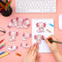 Nuenen 9 Pads Axolotl Sticky Notes Cute Sticky Notes Axolotl Gifts Kawaii Notepad Cute Memo Pads Cartoon Self Stick Pads for Writing Studying School Office Supplies, 30 Sheets/Pad by Nuenen