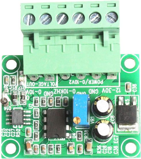 NOYITO Frequency to Voltage Converter Module 0Hz - 10KHz to 0-5V, Digital to Analog Converter Module
