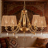 Wenceda 6 Sets Pcs Rattan Chandelier Lamp Shades Wicker Lampshades Replacement for Table Lamps,Ceiling Lights,Pendant