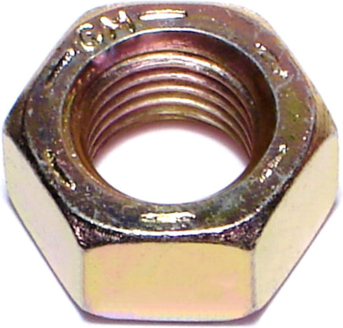 Grade 8 Fine Hex Nuts, 7/16-20, Piece-10 - 014973261726