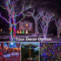 2 Pack 144 400 8 Joomer Solar Christmas Lights, Total FT LED Modes Waterproof Solar String Lights Outdoor Auto ON/Off