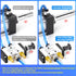 TAILONZ PNEUMATIC 1/4"NPT 5 Way 2 Position Air Hand Lever Operated Valve Manual Control Push-Pull