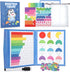Ralout Magnetic Fraction Educational Puzzle, Magnetic Fraction Tiles and Circles, Elementary Fraction Manipulatives,