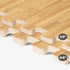 3/8 Inch Forest Floor Thick Printed Foam Tiles, Premium Wood Grain Interlocking Foam Floor Mats, Anti-Fatigue Flooring