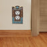 BestGiftEver American Western Home Decor Outlet Cover, Faux Horns and Tooled Leather-inspired Double Plate