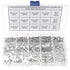 #2-56 #4-40 #6-32 UNC Stainless Steel Phillips Pan Head Machine Screws Nuts Assortment Kit