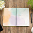 SIIXU Large Hardcover Spiral Journals for Women, Colorful Blank, B5, 128 Pages, 6.8”x9.8, Summer