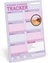 Knock Knock Movement & Exercise Tracker Big & Sticky Notepad - Sticky Fitness Tracker Pad (40 Sheets, 9.75 x 7-inches) by Knock Knock
