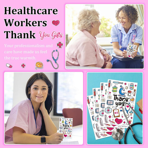 Nurse Thank You Card - Thank You Gifts Cards for Doctors Nurses Preceptor Gift Nurses Day Cards Preceptor Gifts Nursing