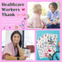 Nurse Thank You Card - Thank You Gifts Cards for Doctors Nurses Preceptor Gift Nurses Day Cards Preceptor Gifts Nursing