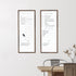 Sheffield Home Set of Two Family Planner Dry Erase Boards, 9 x 21 Inch, Chore Chart, Shopping List, Weekly Meal Planner