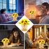 3-Colour Dimming Birthday Gifts for Women,Sunflower Flower Touch Lamp,Rechargeable Cordless Night Light