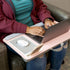 LAPGEAR Home Office Pro Lap Desk with Wrist Rest, Mouse Pad, and Phone Holder - Fits up to 15.6 Inch Laptops