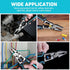DURATECH 6-in-1 Linesman Pliers, 8.5" Multipurpose Combination Pliers with Wire Stripper and Cutter Function