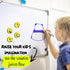 Mr. Pen Smiley Magnetic Whiteboard Erasers, 8 Pack - Mini Cute Dry Erase Back to School Supplies