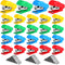 Mini Stapler with Staples, Portable Small Hand Held Stapler, Multicolor Kids Stapler Set for Office School (30 Pieces)