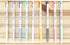 Xeno Lunatic Lunny 0.38mm Slim Ball Point Pen, Dozen Box 12 Pcs, Made in Korea (Blue 12pcs)