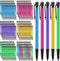 Colarr 300 Pieces Mechanical Pencils - 0.7 mm with Eraser, Colored Inkless Pencils for Kids, School, and Art