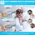10-Pack G9 Bulbs 6000K 6W 60W 600LM T4 G9 Non-Dimmable hansang LED Daylight, Equivalent, Warm White Crystal Chandelier