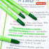 Shuttle Art 5 Pack Green Gel Highlighters - No Bleed Bible Journaling Supplies for Highlighting and Studying